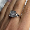 BBJ 925 Sterling Silver Cz Ring Size 10