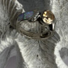 925 Sterling Silver Citrine & Opal & Beryl Ring Size 7