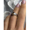 Elegant 925 Sterling Silver Citrine Ring Size 5