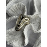 Aesthetic 925 Sterling Silver Gold Plated Part Ring Size 6