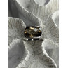 925 Sterling Silver Brown Tourmaline Ring Size 7