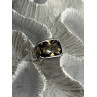 925 Sterling Silver Brown Tourmaline Ring Size 7