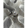 Shiny 925 Sterling Silver Cz Ring Size 10