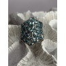 Djoy Glamorous 925 Sterling Silver Blue Topaz Ring Size 9