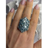 Djoy Glamorous 925 Sterling Silver Blue Topaz Ring Size 9
