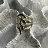 Unique Design 925 Sterling Silver Ring Size 7
