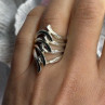 Unique Design 925 Sterling Silver Ring Size 7