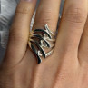 Unique Design 925 Sterling Silver Ring Size 7