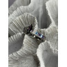 925 Sterling Silver Mystic Topaz Blue Topaz Amethyst Beryl Ring Size 10.5