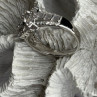 Beautiful Shiny 925 Sterling Silver Cz Ring Size 10