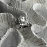 Beautiful Shiny 925 Sterling Silver Cz Ring Size 10