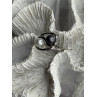 925 Sterling Silver White & Black Pearls Ring Size 6