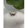 925 Sterling Silver Bow Cz Ring Size 8