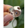 925 Sterling Silver Purple Tourmaline Ring Size 6