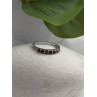 925 Sterling Silver Spinel Ring Size 8