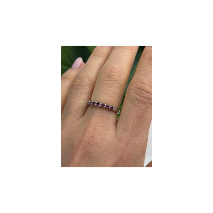 925 Sterling Silver Spinel Ring Size 8