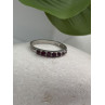 925 Sterling Silver Spinel Ring Size 8