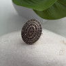 Beautiful Vintage 925 Sterling Silver Marcasite Ring Size 6