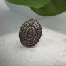 Beautiful Vintage 925 Sterling Silver Marcasite Ring Size 6