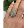 Beautiful Vintage 925 Sterling Silver Marcasite Ring Size 6