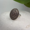 Beautiful Vintage 925 Sterling Silver Marcasite Ring Size 6