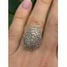 Beautiful Vintage 925 Sterling Silver Marcasite Ring Size 6