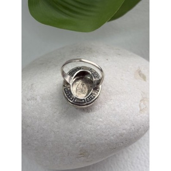 Beautiful Vintage 925 Sterling Silver Marcasite Ring Size 6