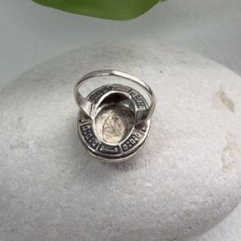 Beautiful Vintage 925 Sterling Silver Marcasite Ring Size 6