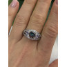 925 Sterling Silver Mystic Topaz & Amethyst & Beryl Ring Size 8