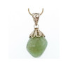 Vintage 925 Sterling Silver Green Jade 