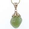 Vintage 925 Sterling Silver Green Jade 