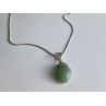 Vintage 925 Sterling Silver Green Jade 