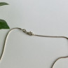 925 Sterling Silver Turquoise, Rose Quartz and Baroque Pearl Chain with Pendant