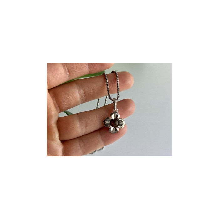 925 Sterling Silver Amber 