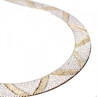 925 Sterling Silver with Gilding Necklace Italy Milor