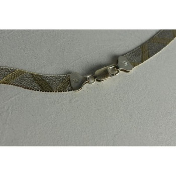 925 Sterling Silver with Gilding Necklace Italy Milor