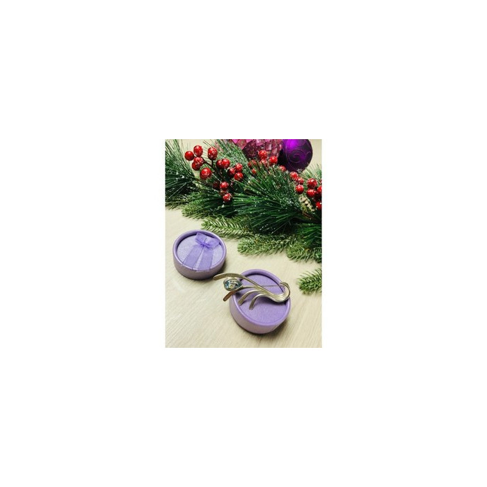 Vintage 925 Sterling Silver Topaz Brooch