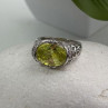 Shiny 925 Sterling Silver Cz Ring Size 7