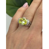 Shiny 925 Sterling Silver Cz Ring Size 7
