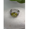 Shiny 925 Sterling Silver Cz Ring Size 7