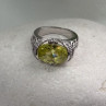 Shiny 925 Sterling Silver Cz Ring Size 7