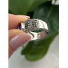 925 Sterling Silver Amethyst & Marcasite Ring Size 6.5