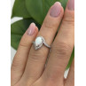 925 Sterling Silver Opal & Beryl Ring Size 6