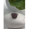 925 Sterling Silver Multi Color Spinel Ring Size 10