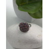 925 Sterling Silver Multi Color Spinel Ring Size 10