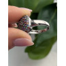 925 Sterling Silver Multi Color Spinel Ring Size 10