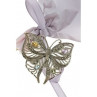 925 Sterling Silver Citrine, Topaz, Amethyst, Peridot & Marcasites Brooch