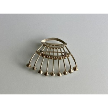 Vintage 925 Sterling Silver White & Green Jewelry Glass 