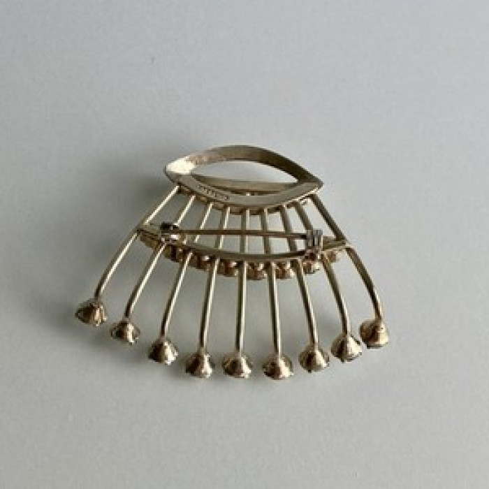Vintage 925 Sterling Silver White & Green Jewelry Glass 