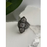 Vintage 925 Sterling Silver Cz & Marcasite Ring Size 6